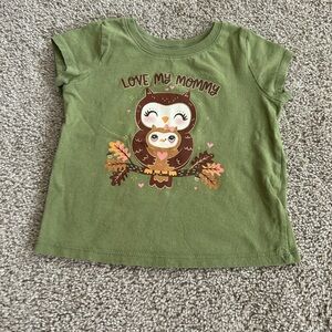 Children’s Place 18-24 Months Green Owl T-Shirt